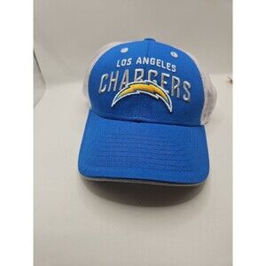 NFL Football Boys One Size Mesh Baseball Cap Hat Los Angeles Chargers